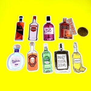 3/$20 9x brand new waterproof funny stickers